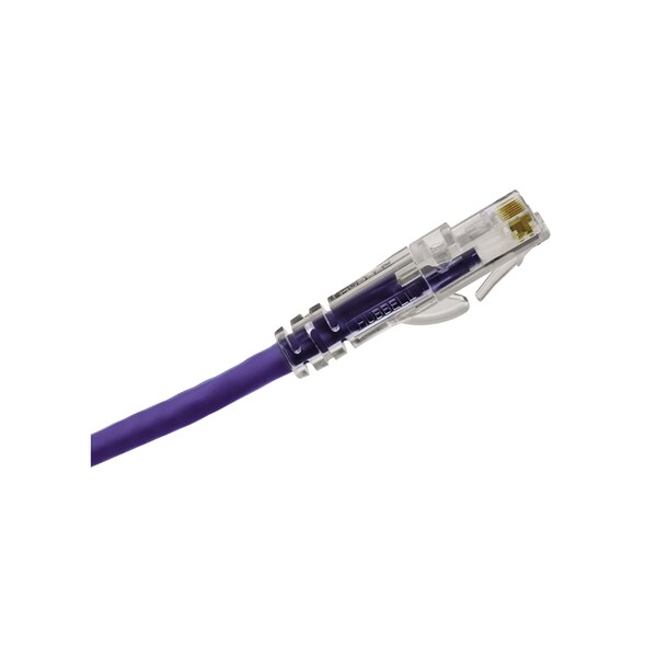 Hubbell Premise Wiring CBL ASSY MOD 24-4PR STRANDED, CAT6A T568A/B 7FT, BLUE NEXTSPEED HC6AB07 - main